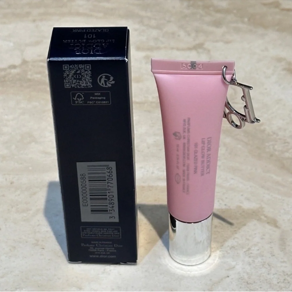 Dior Lip Glow Butter Hydrating Gloss Balm - 101 Pink Glaze